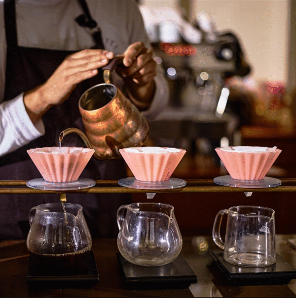 Reusable Conical Coffee Filter Cup for Hand Brewing - Resin Dripper Strainer