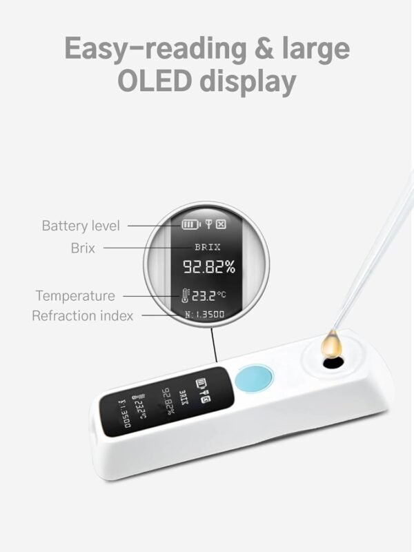 Digital Brix Refractometer – 0–32% Range
